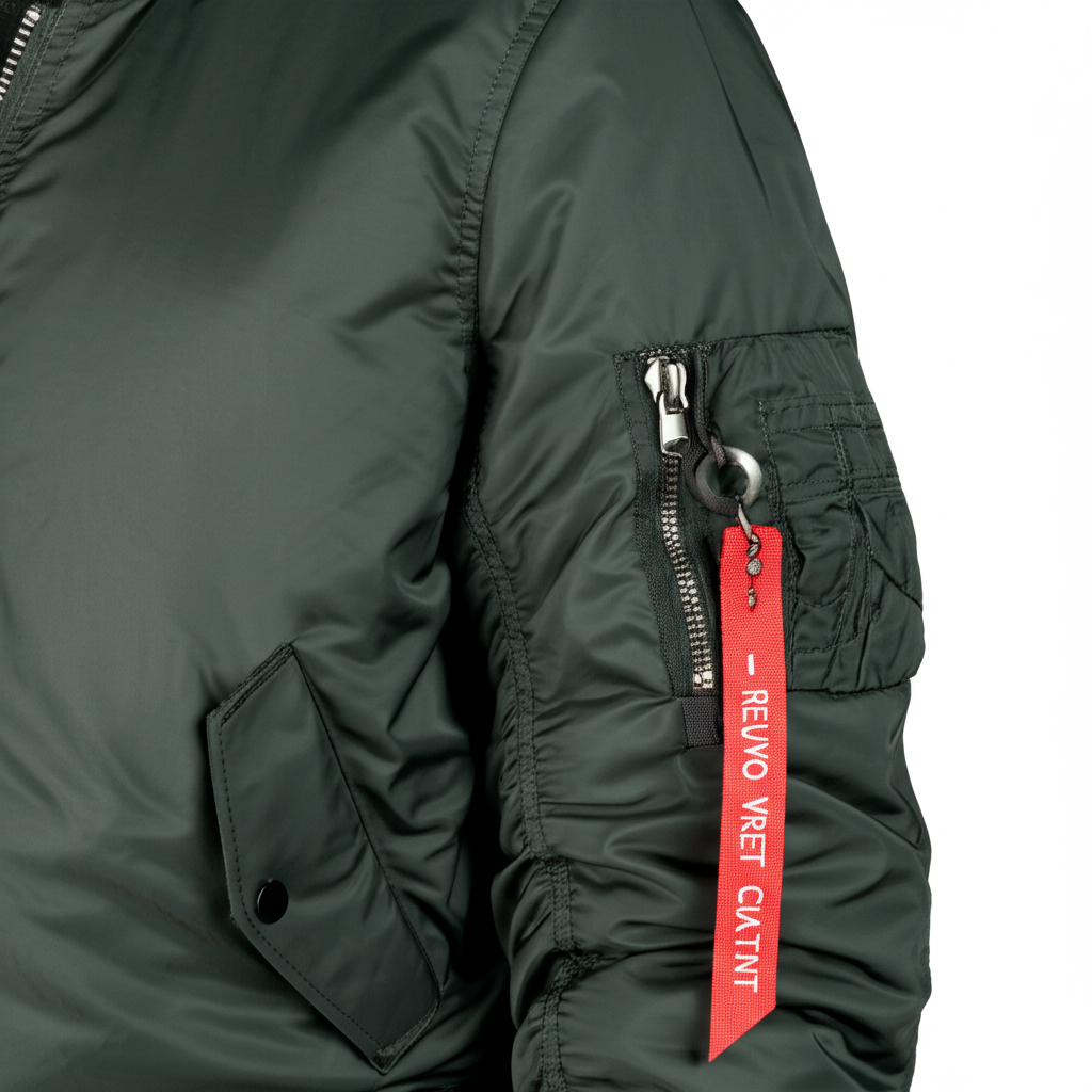 Radha-Krishna Capsule Jacket sleeve detail